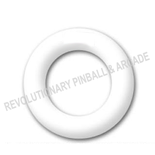3/4" White Bumper Post Rubbers